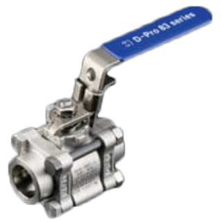 DK-LOK Rack and Pinion Pneumatic Actuator for V83 Series Swing-Out Ball Valve, P Series